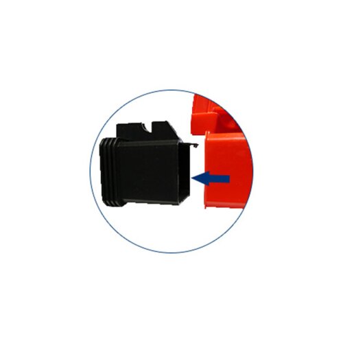 Signalleuchte PowerNox Farbe Optik gelb  Lichtaustritt einseitig