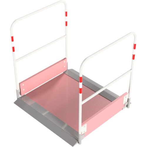 Grabenbrücke aus Holz Länge 1000