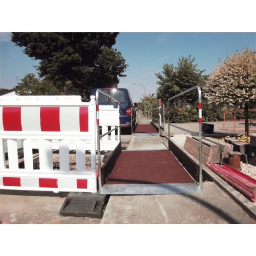 Grabenbrücke aus Holz Länge 1000