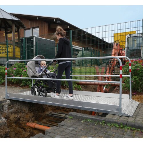 Grabenbrücke aus Aluminium