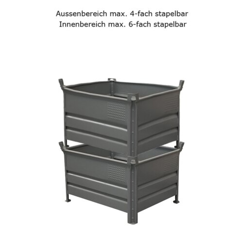 Vollwandbehälter Oberfläche lackiert