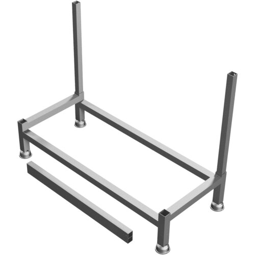 Palette für Absperrgitter, verzinkt