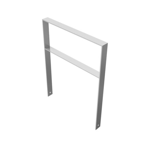 Anlehnbügel/Absperrbügel Frankonia mit Querholm