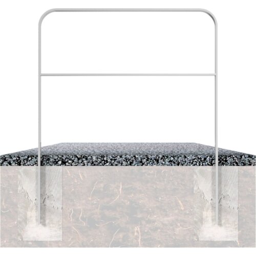 Anlehnbügel/Absperrbügel Baltrum mit Querholm