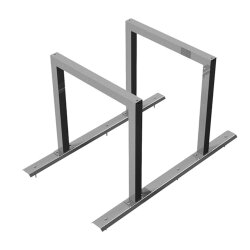 Reihenanlage/Fahrradanlehnbügel