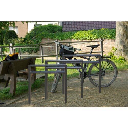 Anlehnbügel/Absperrbügel Spiekeroog mit Querholm (kurzer Abstand)