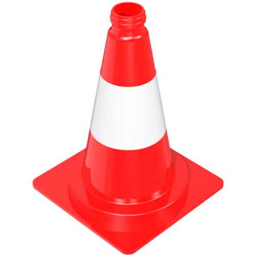 Leitkegel aus PVC