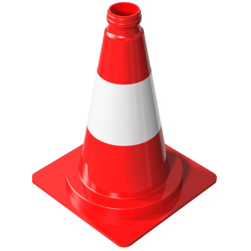Leitkegel aus PVC