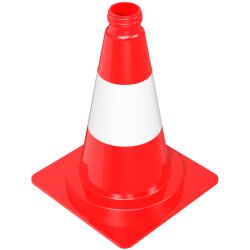Leitkegel aus PVC