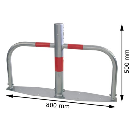Parkplatzsperre Homburg umlegbar