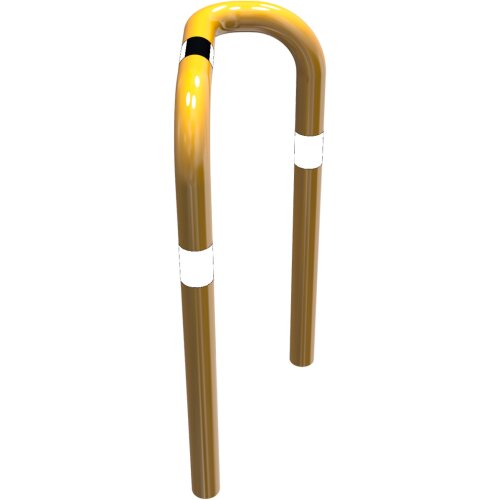 Rammschutzbügel Solid einseitig, vertiefte Ausführung