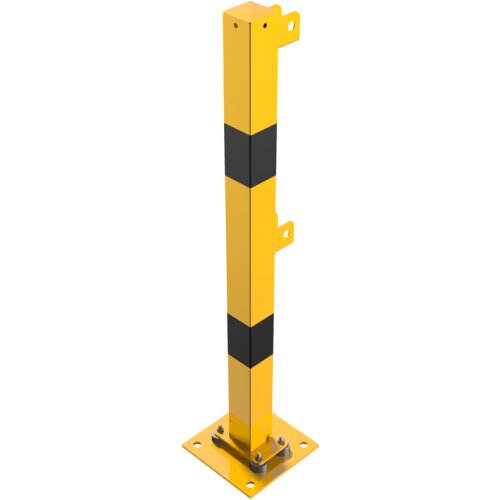 Rammschutzgeländer Brooklyn Standpfosten, elastisch und neigbar