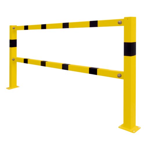 Rammschutzgeländer Brooklyn Standpfosten, elastisch und neigbar