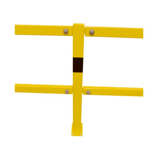 Rammschutzgeländer Brooklyn Standpfosten Modell Endpfosten für Ober- u. Knieholm