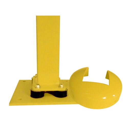 Absperrpfosten Bollard 70 x 70 mm allseitig neigbar