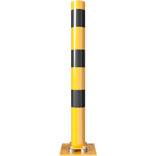 Absperrpfosten Bollard Ø 89 mm allseitig neigbar