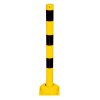 Absperrpfosten Bollard Ø 89 mm allseitig neigbar Ösen ohne Ösen