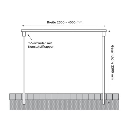 Teppichklopfgerüst ohne Haken
