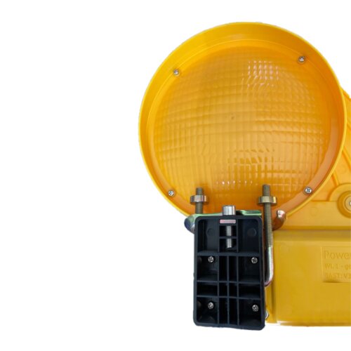 Schloss zur Montage von Warnleuchten an Pfosten oder Rohren