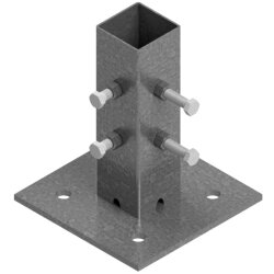 Adapterplatte für Beton-Aufstellvorrichtung