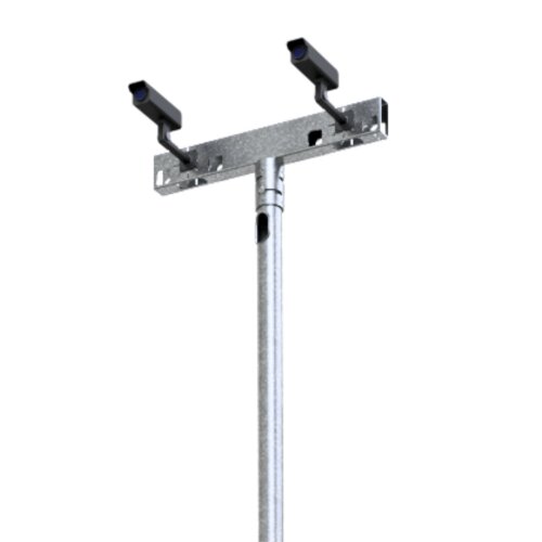 Kamerahalterung/ Kameratraverse, Stahl, verzinkt