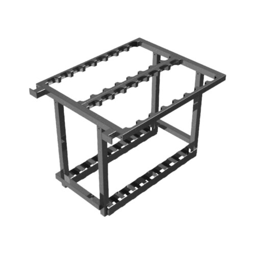 Bakenkorb für Stapelpalette für Fußplatten