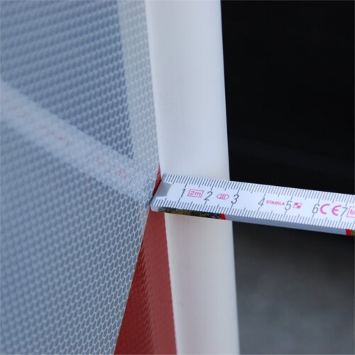 Sicherheitsbake Typ 60 Beklebung doppelseitig  Folienart Schraffenfolie  Reflexionsklasse RA1