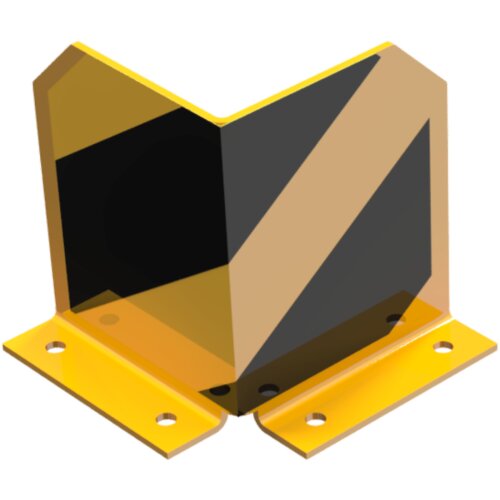Anfahrschutz Solid 90° Winkel Höhe 200 Materialstärke 5