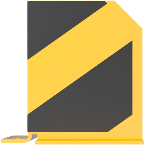 Anfahrschutz Solid 90° Winkel Höhe 200 Materialstärke 5