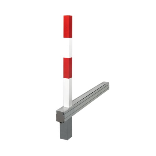 Absperrpfosten SESAMplus 70 x 70 mm, umleg- und versenkbar