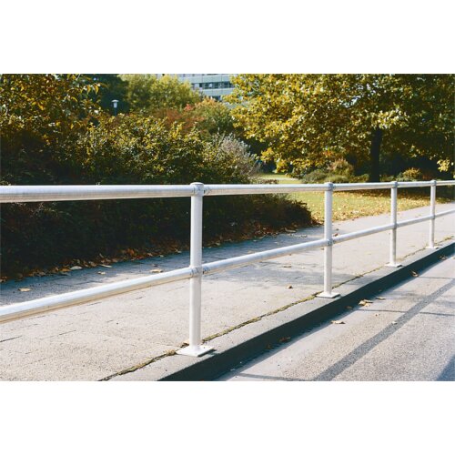 Systemgeländer Mountain rot weiss