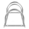Fahrradständer LUNA, Reifen bis 64 mm, Radeinstellung ein- und zweiseitig, Stahl Stellplätze 3
