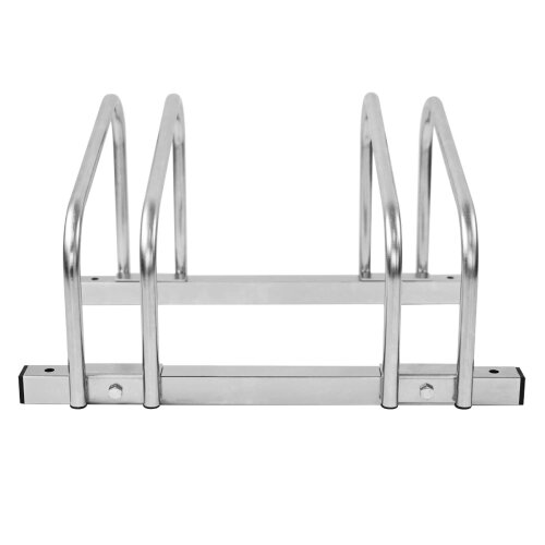 Fahrradständer BASIC, Reifen bis 55 mm, Radeinstellung einseitig, aus Stahl, 2