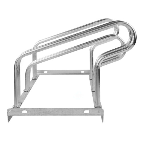 Fahrradständer CLASSIC, Reifen bis 64 mm, Radeinstellung einseitig, aus Stahl Stellplätze 3