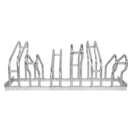 Fahrradständer CLASSIC, Reifen bis 64 mm, Radeinstellung zweiseitig, aus Stahl