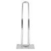 Fahrradständer VARIO, Reifen bis 64 mm, Radeinstellung einseitig, aus Stahl