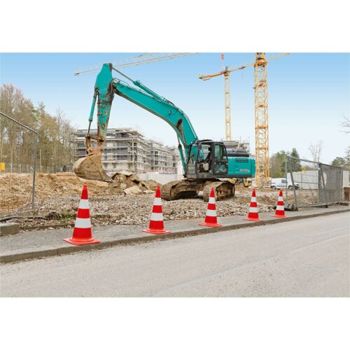 Leitkegel, BASt-geprüft nach TL-Leitkegel, nach DIN EN 13422