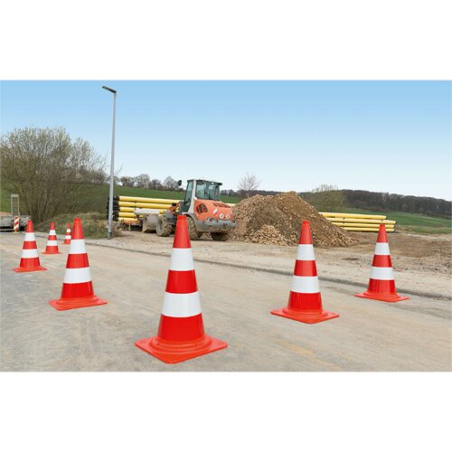 Leitkegel, BASt-geprüft nach TL-Leitkegel, nach DIN EN 13422