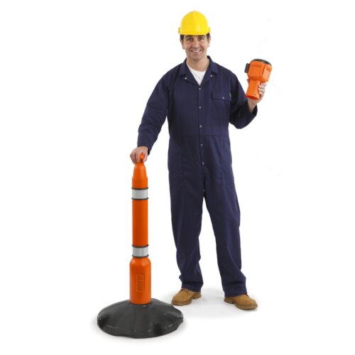 Absperrsystem Komplett-Set Skipper mit Absperrpfosten Skipper