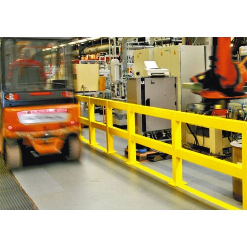 Rammschutzgeländer Empire Standpfosten