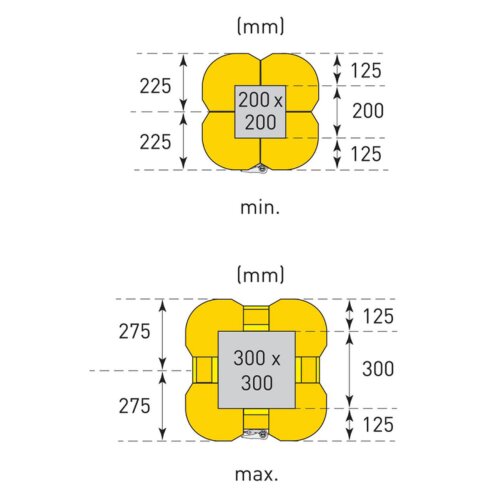 Säulenanfahrschutz Mountain