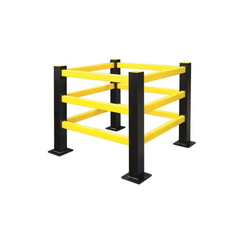 Säulenschutz Komplett-Set Hybrid