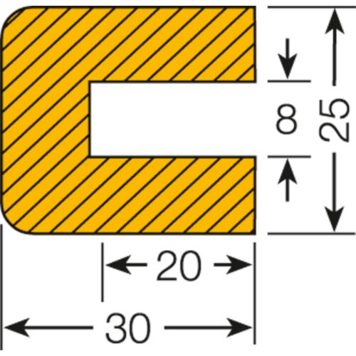 Prallschutz Safe auf Rolle