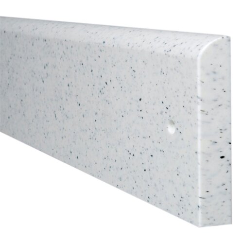 Wand-Schrammschutz Mountain Farbe weiß (ähnlich RAL 9003)  Höhe 200 Tiefe 10