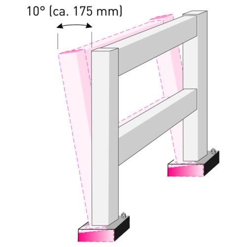 Federelement für Rammschutzgeländer Empire