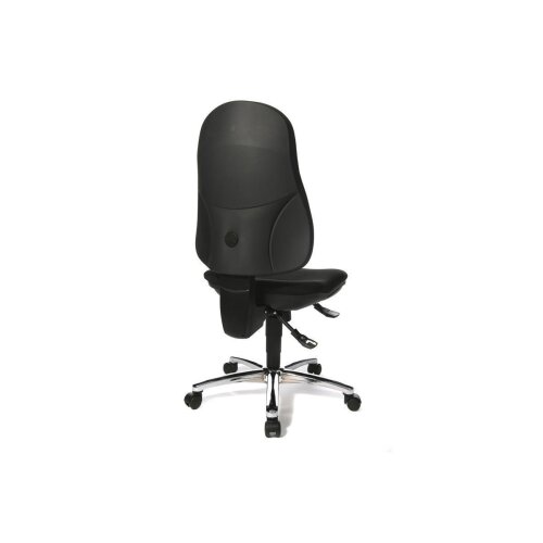 Bürostuhl mit Synchronmechanik für beste Ergonomie mit Ringarmlehne