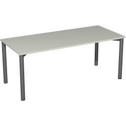 Besprechungstisch rechteckig 200 x 80 cm, Dekor:...