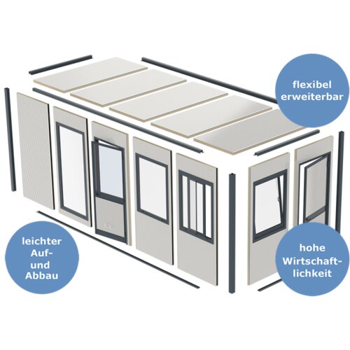Modulares Raumsystem Master 8