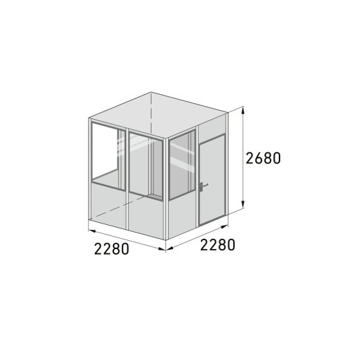 Mobiles Raumsystem MultiRoom Basic