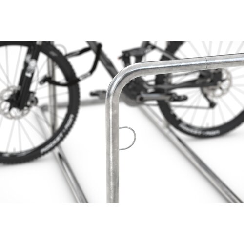 Fahrradanlehnsystem Galaxy XL zweiseitig, Breite 2520 mm, 4 Stk Breite 2520 Stellplätze 4